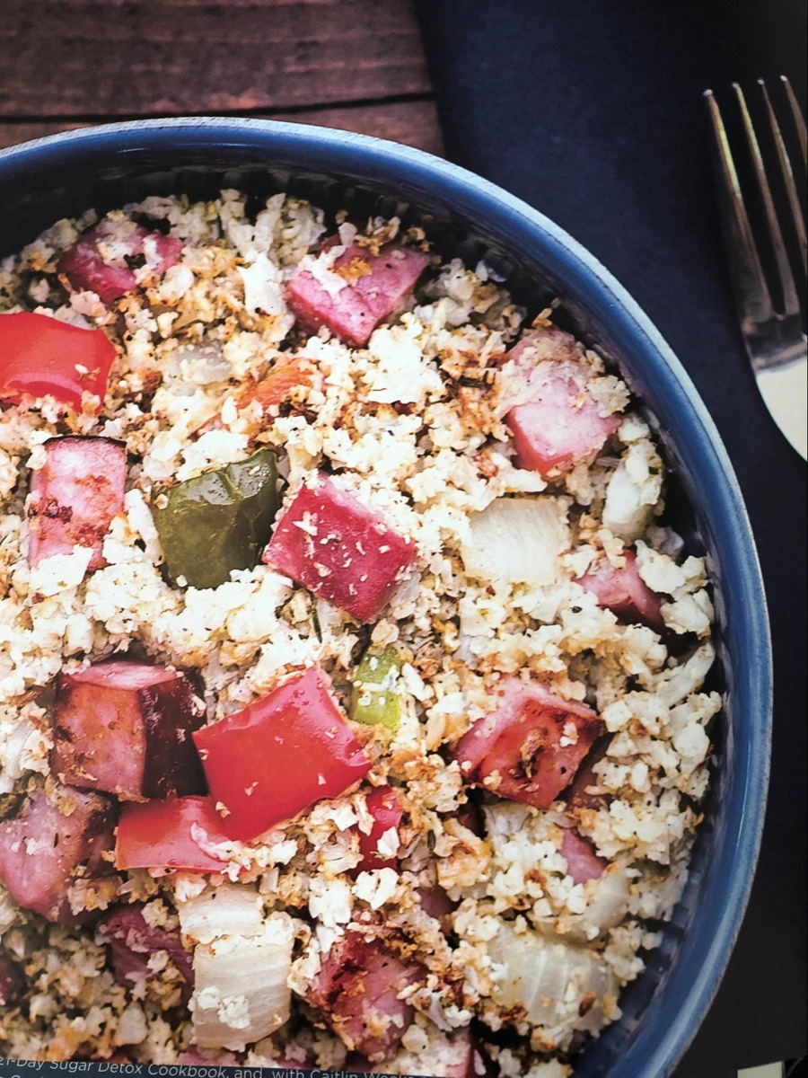 Arroz de Couve-flor Temperado