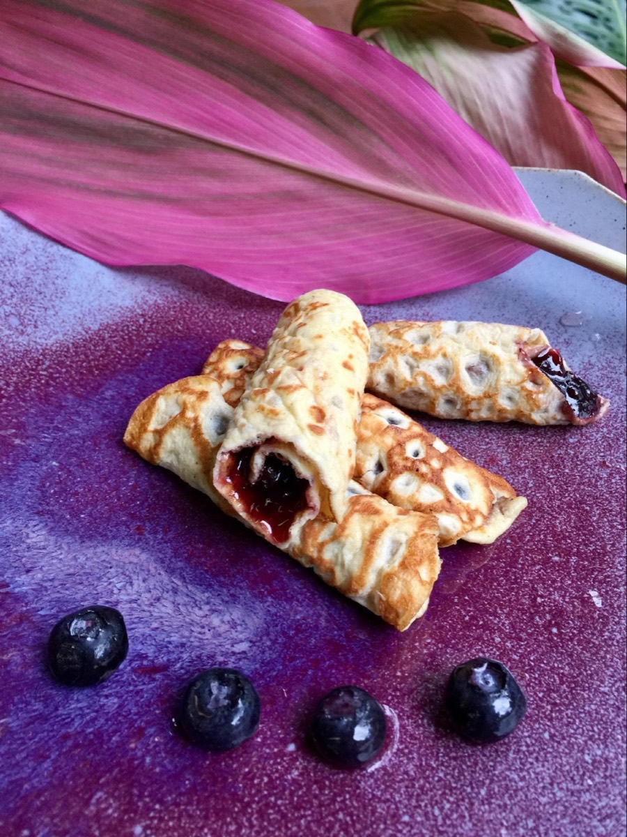 Crepe com Geleia