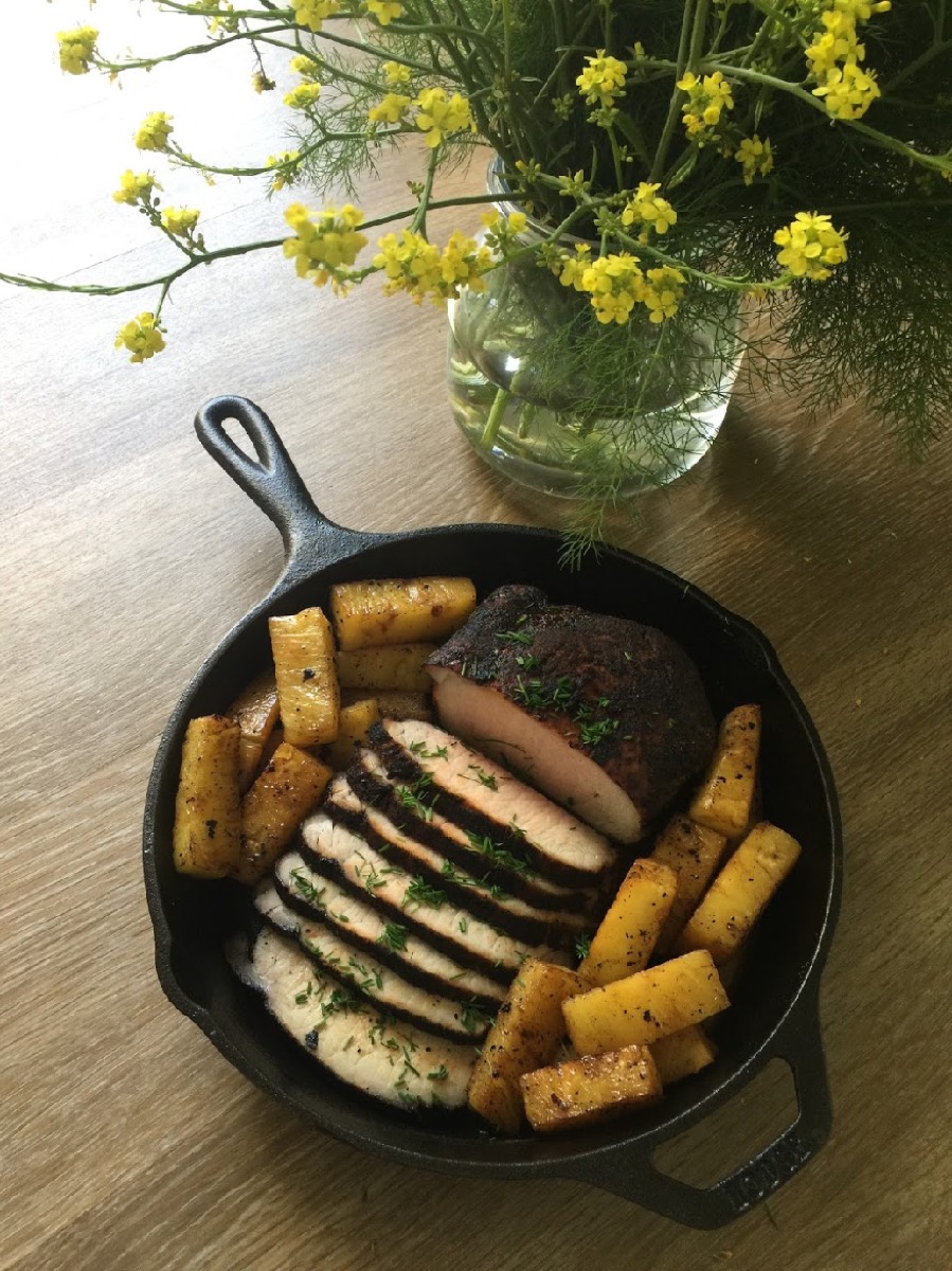 Lombo de Porco BBQ