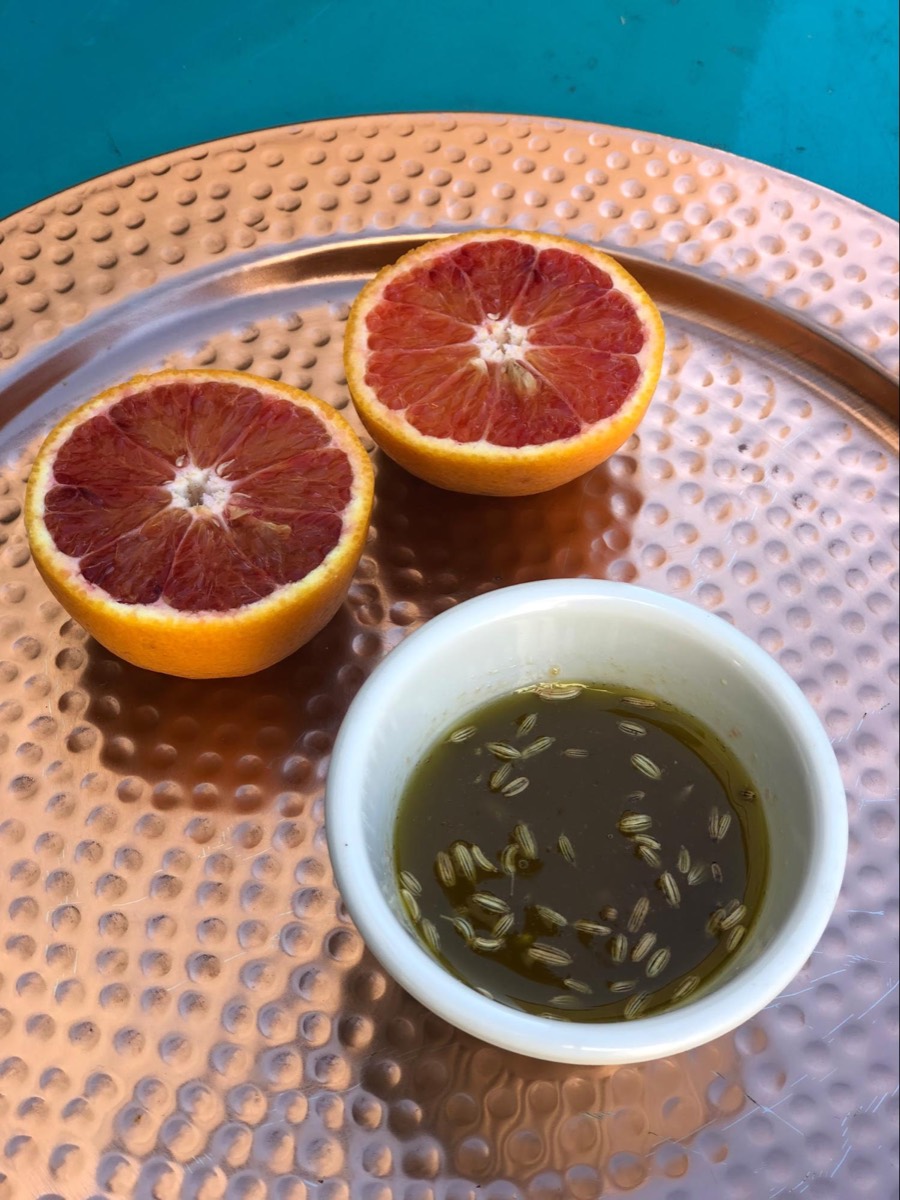 Vinagrete de Laranja
